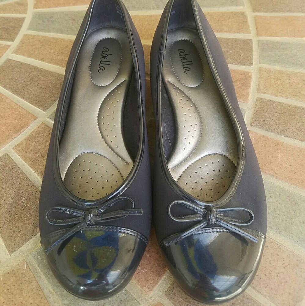 Abella Lindy Flat  Navy 8